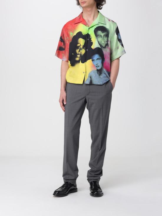 26SS 베르사체 반팔 셔츠 10246421A17913 5X000 Multicolor - VERSACE