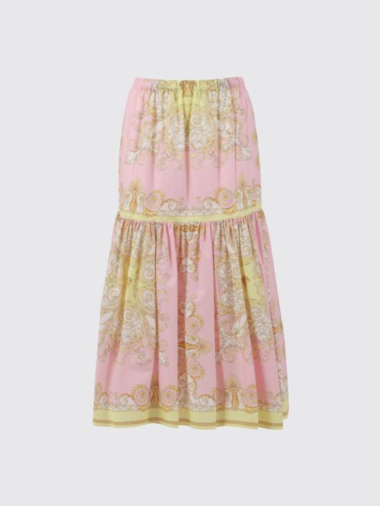 26SS [키즈] 베르사체 스커트 10195341A17232 5Y590 Yellow