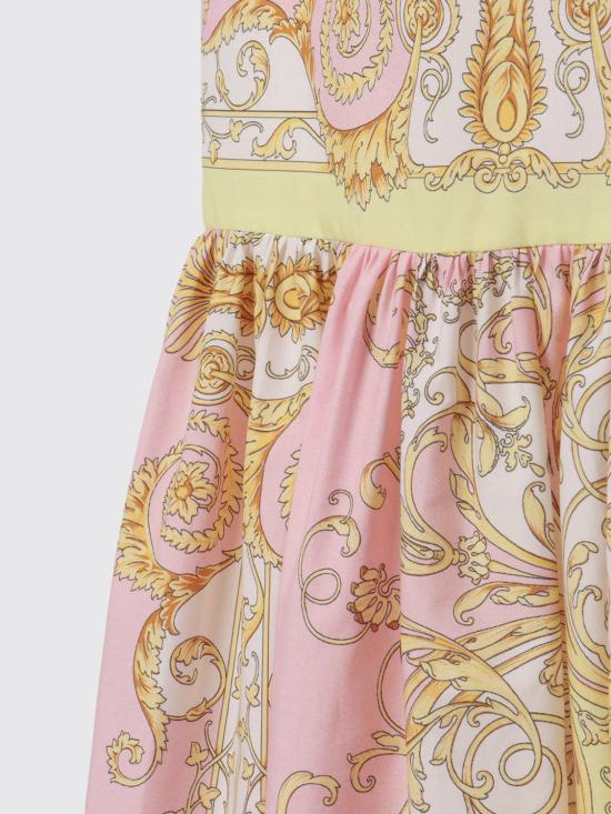 26SS [키즈] 베르사체 스커트 10195341A17232 5Y590 Yellow - VERSACE