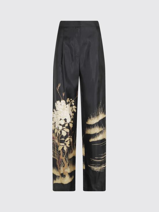 26SS 막스마라 스튜디오 스트레이트 팬츠 2616131034600 003 Black