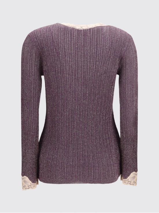 26SS 발렌티노 가라바니 스웨터 8B0KA15KA8T F8S Violet - VALENTINO GARAVANI