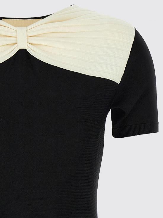 26SS 발렌티노 가라바니 숏 원피스 B3KD14TA2P 0NA Black - VALENTINO GARAVANI