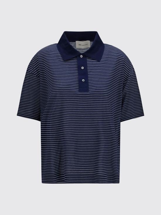 26SS 아미 폴로 티셔츠 UPL422JE0212 A044 Ink - AMI