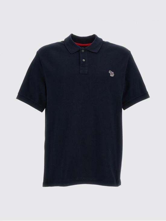 26SS 폴 스미스 레귤러핏 지브라 패치 폴로 셔츠 M2R183KPZEBRA 49 Blue - PAUL SMITH