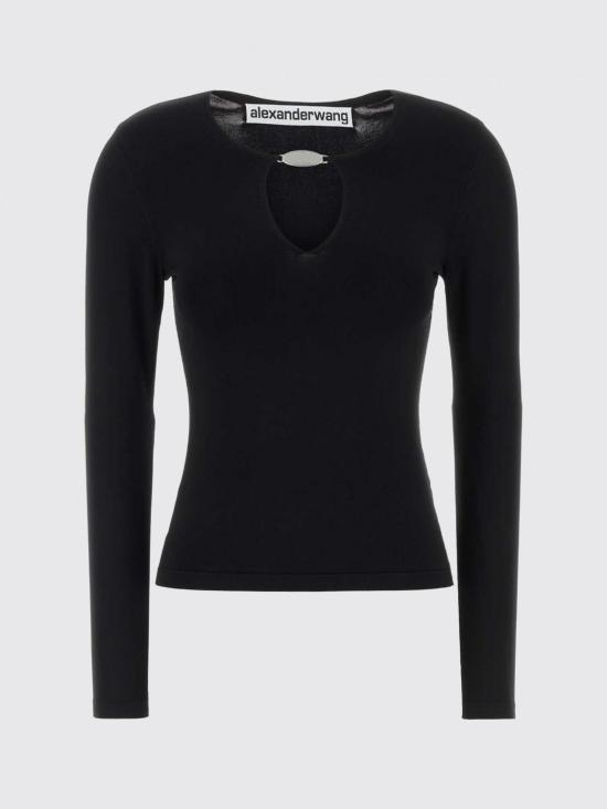 26SS 알렉산더 왕 스웨터 1KC1261095 001 Black - ALEXANDER WANG