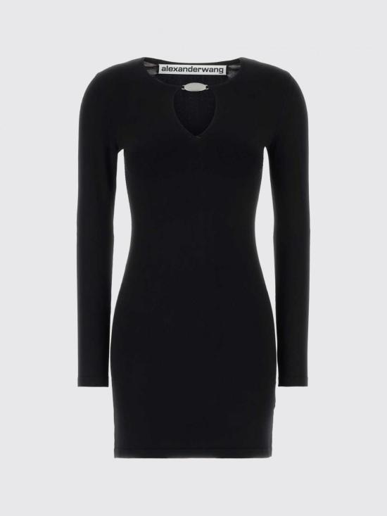 26SS 알렉산더 왕 숏 원피스 1KC1266096 001 Black - ALEXANDER WANG