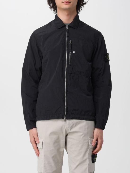 26SS 스톤 아일랜드 봄버 자켓 1200038S0019 V0029 Black