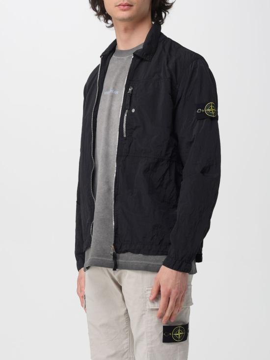 26SS 스톤 아일랜드 봄버 자켓 1200038S0019 V0029 Black - STONE ISLAND