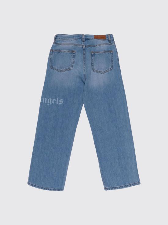 26SS [키즈] 팜앤젤스 진 PBYB009S26DEN001 050 Denim - PALM ANGELS