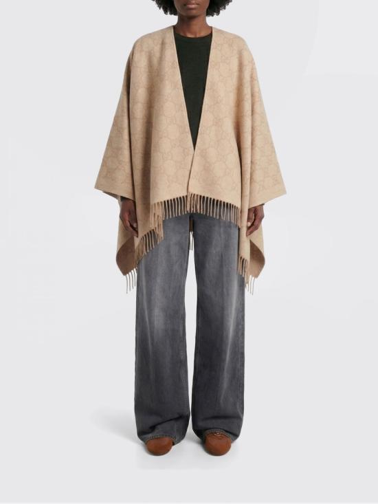 26SS 구찌 케이프 8532163GAMK 9079 White