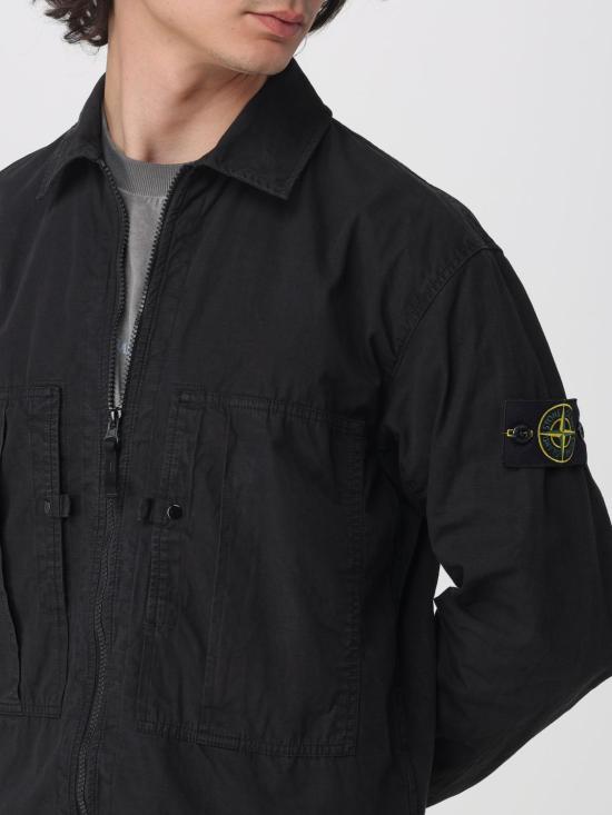 26SS 스톤 아일랜드 봄버 자켓 1200005S0298 V0029 Black - STONE ISLAND