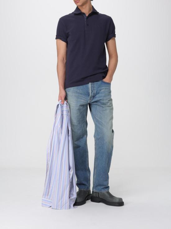 26SS 에트로 폴로 티셔츠 MRMD0005AV880 B0310 Blue - ETRO