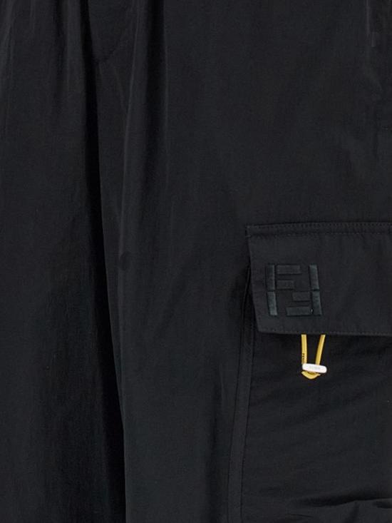 26SS 펜디 스트레이트 팬츠 FB1116AYU9 F0QA1 Black - FENDI