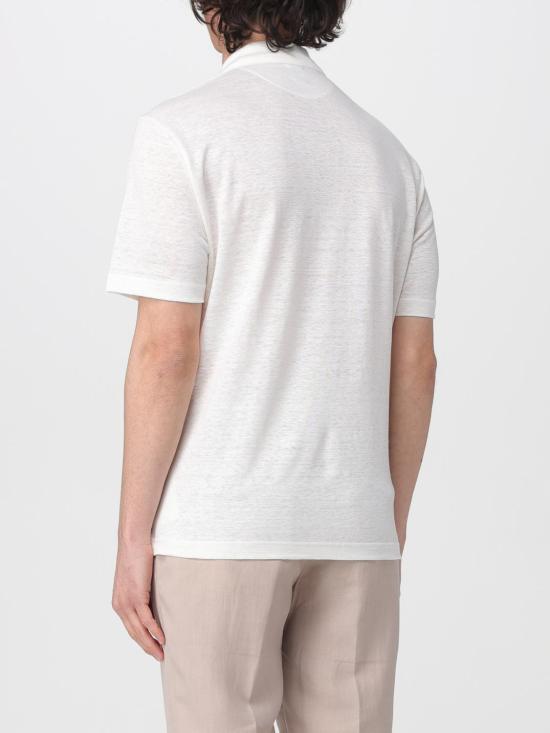 26SS 일레븐티 폴로 티셔츠 M75POLM01TES0M121 01 White - ELEVENTY