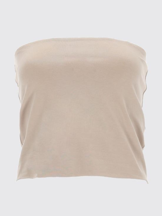 26SS 브루넬로 쿠치넬리 민소매 티셔츠 M0T1802B19 C8539 Beige - BRUNELLO CUCINELLI