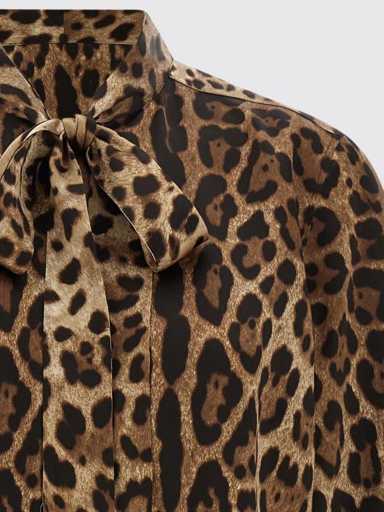 26SS 돌체앤가바나 블라우스 F5T19TFS1GT HY13M Brown - DOLCE & GABBANA