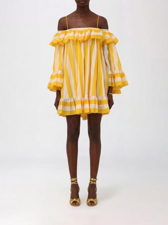 26SS 짐머만 숏 원피스 6441DRS263 YLCMS Yellow