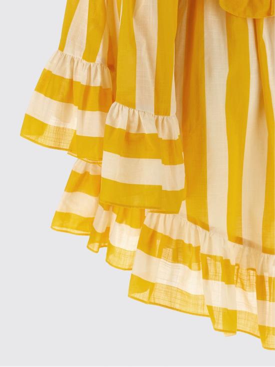 26SS 짐머만 숏 원피스 6441DRS263 YLCMS Yellow - ZIMMERMANN