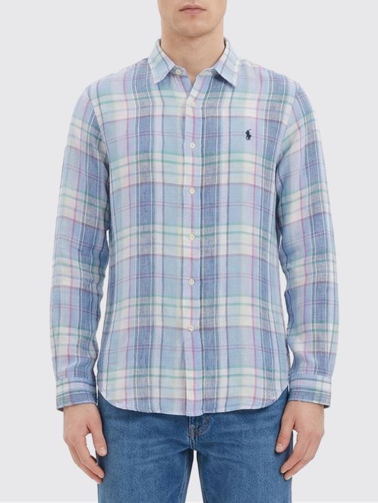 26SS 폴로 랄프로렌 셔츠 710B16705 002 Blue