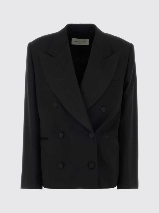 26SS 드리스 반 노튼 자켓 2610104513249 900 Black - DRIES VAN NOTEN