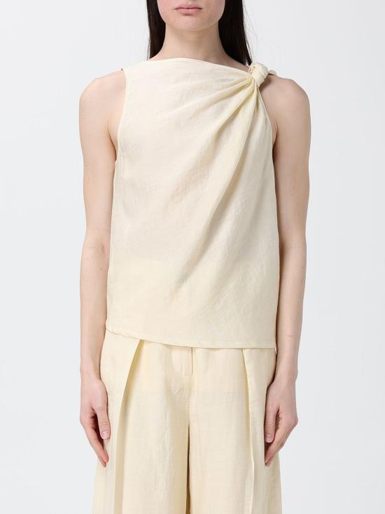 26SS 텔라 민소매 티셔츠 170055 E147 Yellow