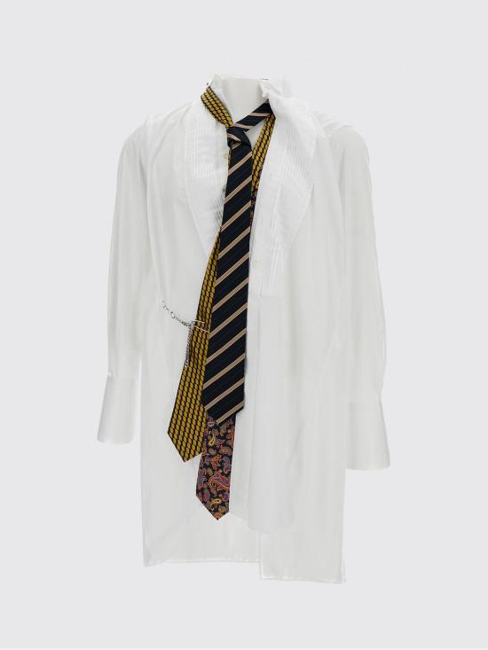 26SS 와타나베 준야 긴팔 셔츠 WQB005051 1 White - JUNYA WATANABE