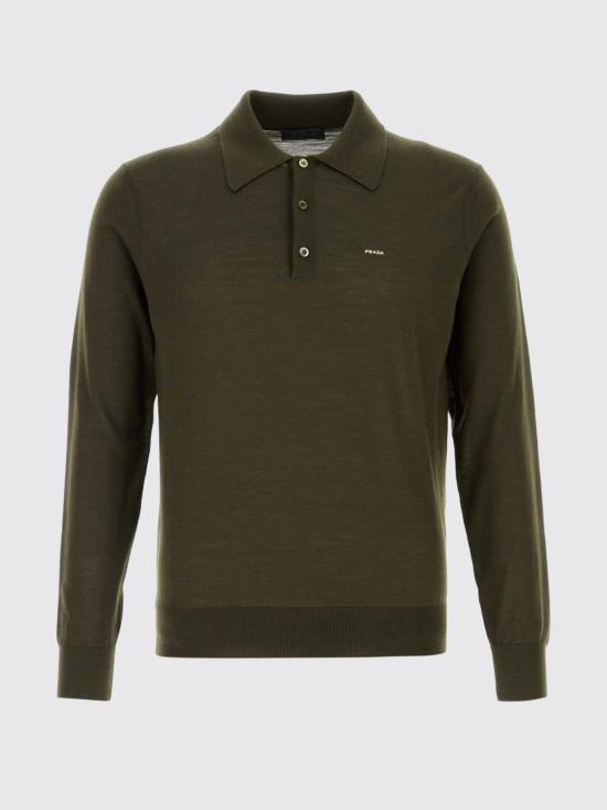 26SS 프라다 폴로 티셔츠 UMF147SOOO18DY F0161 Military