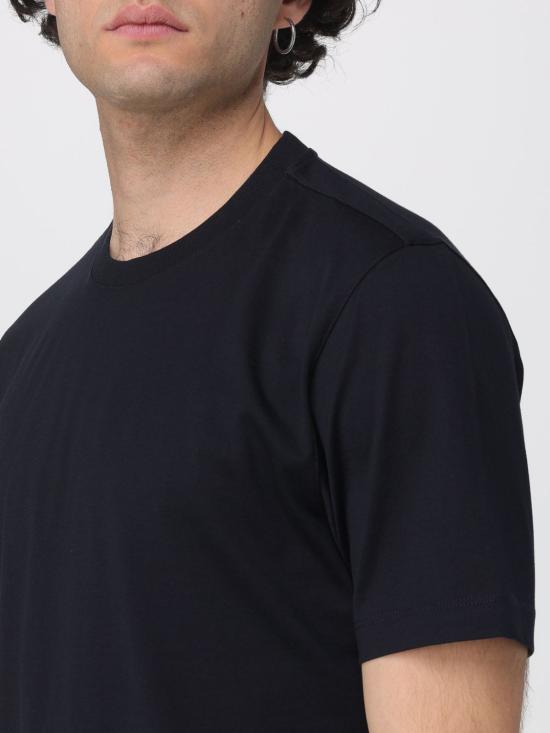 26SS 자노네 반팔 티셔츠 810324ZQ317 Z0542 Navy - ZANONE