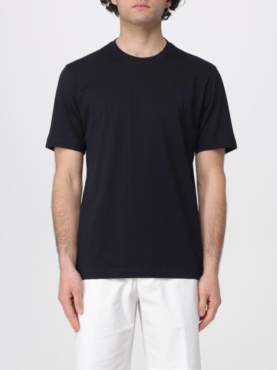 26SS 자노네 반팔 티셔츠 810324ZQ317 Z0542 Navy