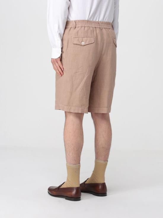 26SS 브루넬로 쿠치넬리 숏팬츠 M243DU0065 C6036 Brown - BRUNELLO CUCINELLI