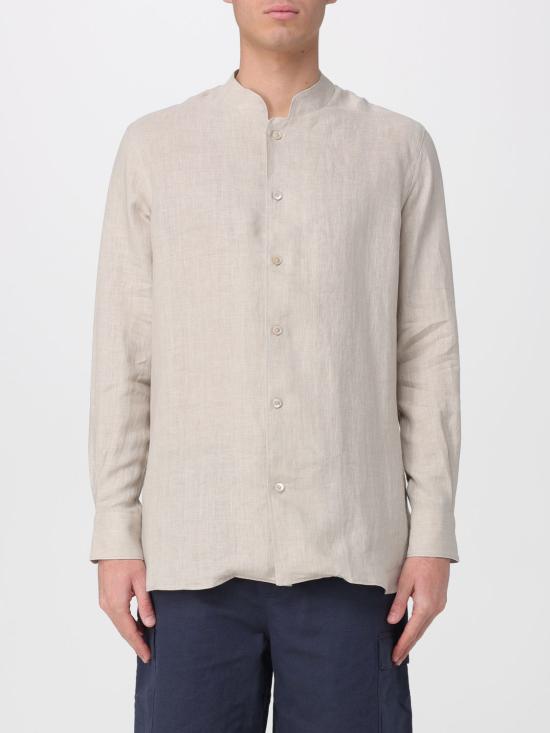 26SS 일레븐티 긴팔 셔츠 M75CAMM05TES0I139 02NN Sand