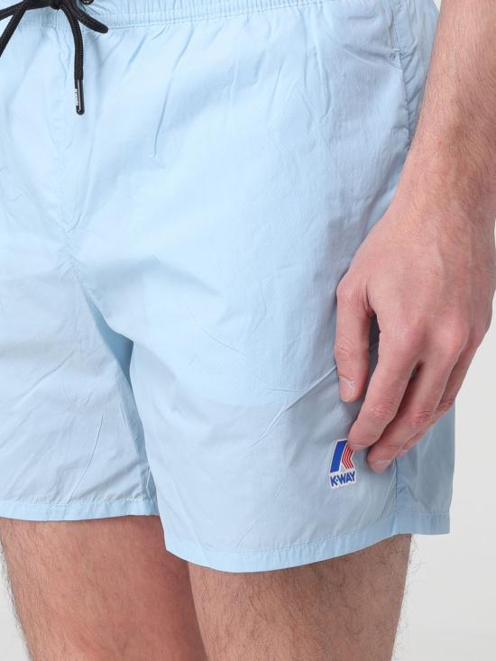 26SS 까웨 스윔팬츠 K31357W D40 Gnawed Blue - K-WAY