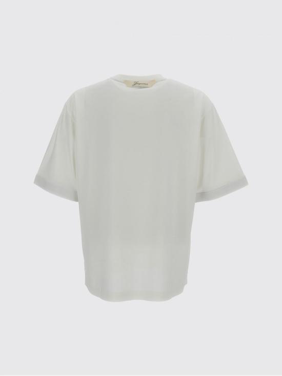 26SS 자크뮈스 반팔 티셔츠 26ETSM00578AJ00254 100 White - JACQUEMUS