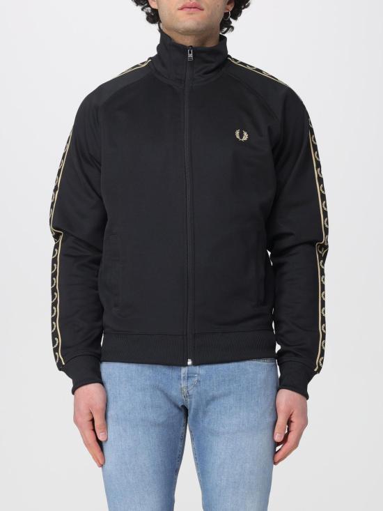 26SS 프레드페리 긴팔 티셔츠 J5557 90A Black