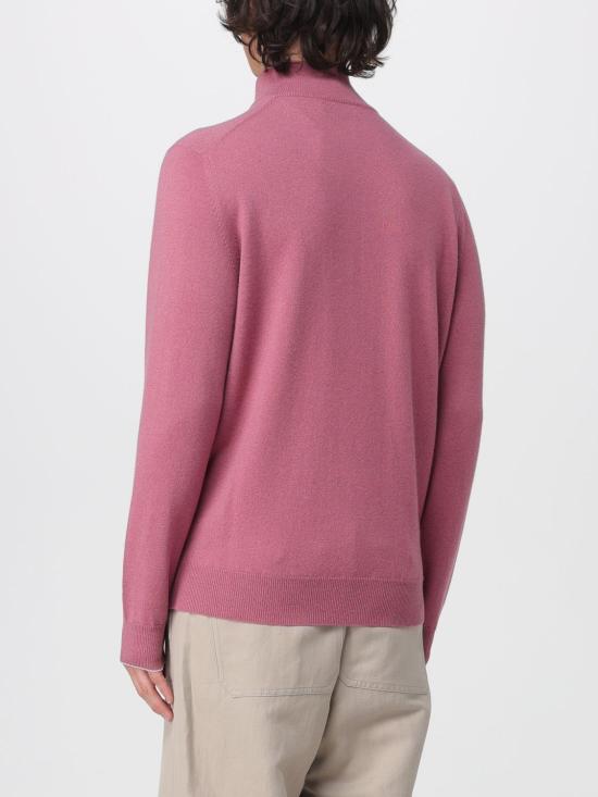 26SS 브루넬로 쿠치넬리 캐시미어 집업 니트 M2200124 CRZ64 Red - BRUNELLO CUCINELLI