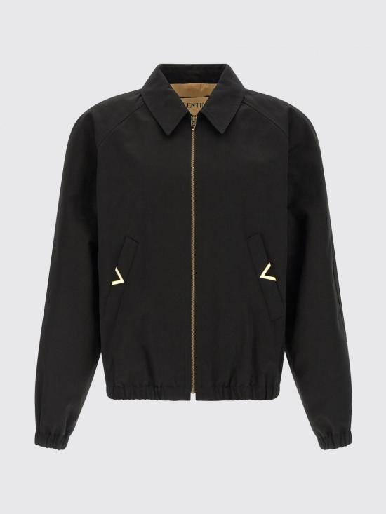 26SS 발렌티노 가라바니 봄버 자켓 8V0CIP79BFB 0NO Black - VALENTINO GARAVANI