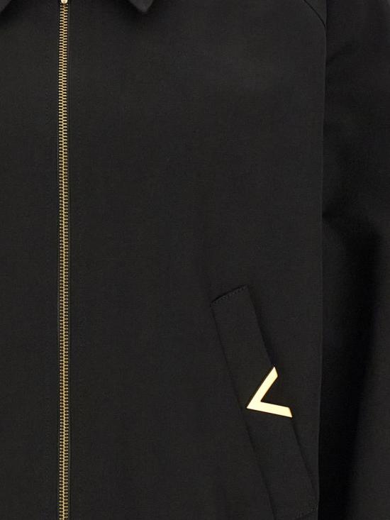 26SS 발렌티노 가라바니 봄버 자켓 8V0CIP79BFB 0NO Black - VALENTINO GARAVANI