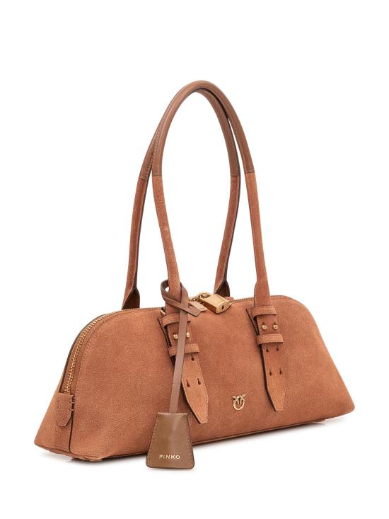 26SS 핑코 숄더백 106169A2JH L17Q MARRONE LEONE ANTIQUE GOLD - PINKO