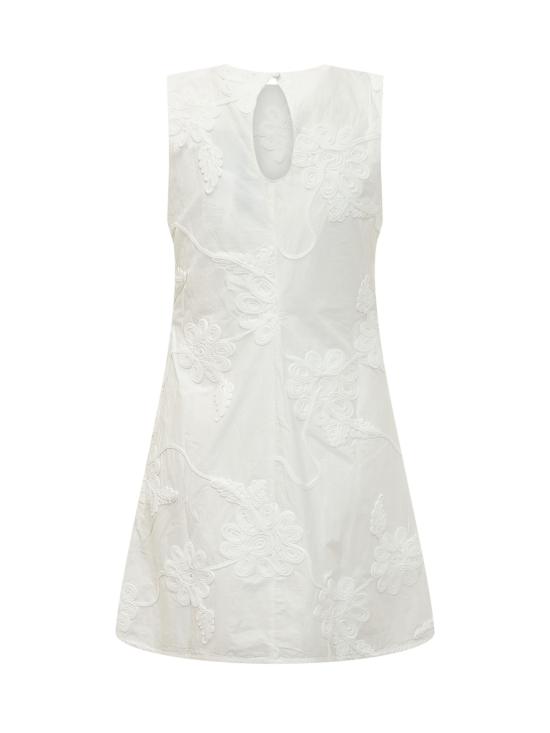 26SS 로테이트 숏 원피스 115559400 400 BRIGHT WHITE - ROTATE