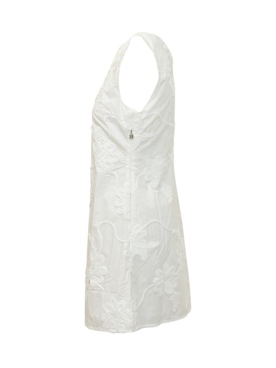 26SS 로테이트 숏 원피스 115559400 400 BRIGHT WHITE - ROTATE