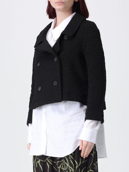 26SS 드리스 반 노튼 자켓 2610111533050 900 Black - DRIES VAN NOTEN