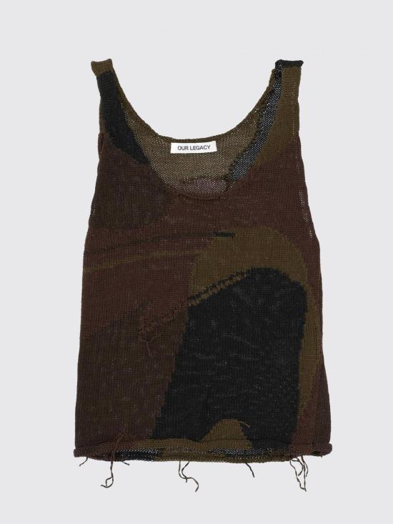 26SS 아워레가시 민소매 티셔츠 W2263SO Brown - OUR LEGACY
