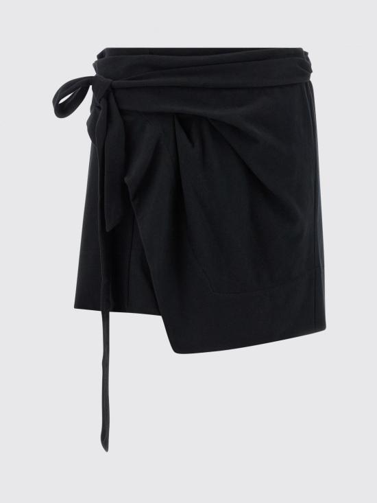 26SS 이자벨마랑 숏 스커트 JU0198FDA1N41I 01BK Black - ISABEL MARANT
