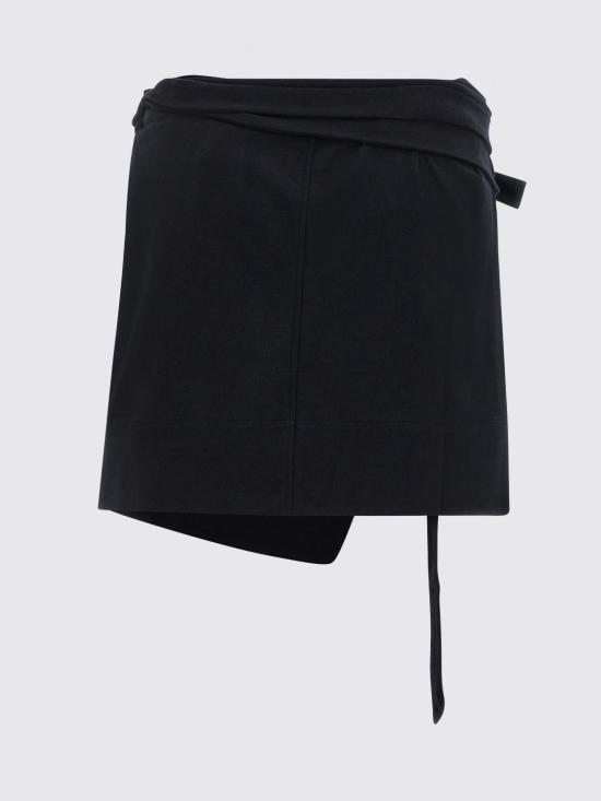 26SS 이자벨마랑 숏 스커트 JU0198FDA1N41I 01BK Black - ISABEL MARANT