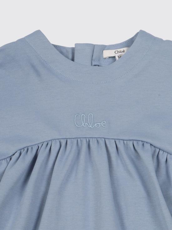 26SS [키즈] 끌로에 원피스 C21232 821 Blue - CHLOE
