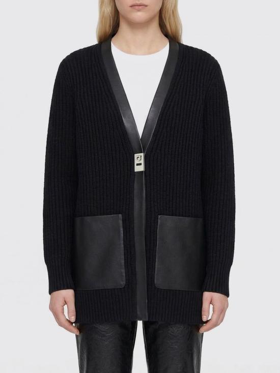 26SS 살바토레 페라가모 가디건 13H299 784286 NERO Black