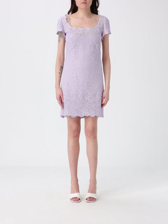 26SS 에르마노 설비노 롱 원피스 D482Q333CSEQF B4815 Lilac