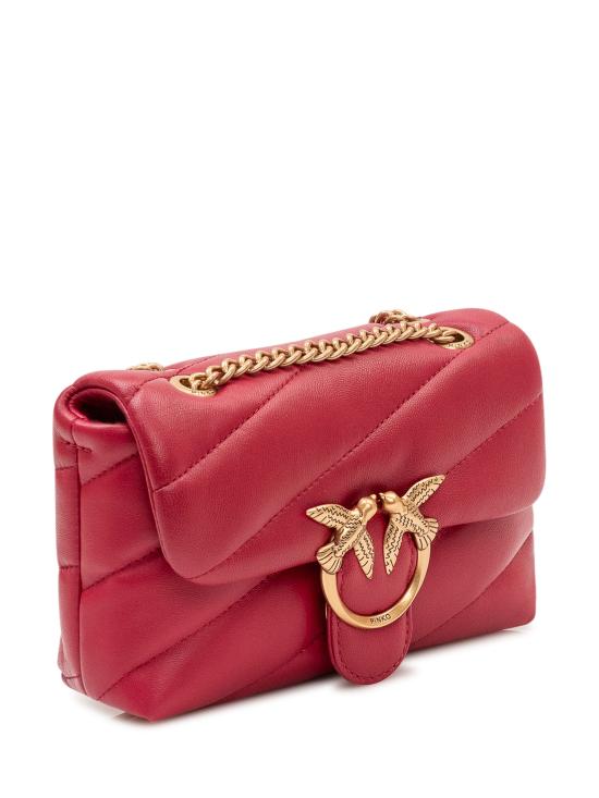 26SS 핑코 크로스백 100040A0F2 RR8Q ROSSO SCURO ANTIQUE GOLD - PINKO