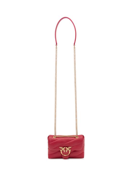 26SS 핑코 크로스백 100040A0F2 RR8Q ROSSO SCURO ANTIQUE GOLD - PINKO