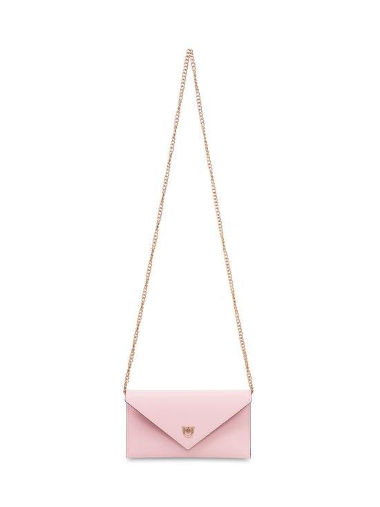 26SS 핑코 클러치/파우치 105347A0F1 P26Q ROSA CHIARO ANTIQUE GOLD - PINKO